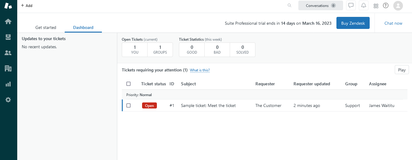 zendesk ticket system