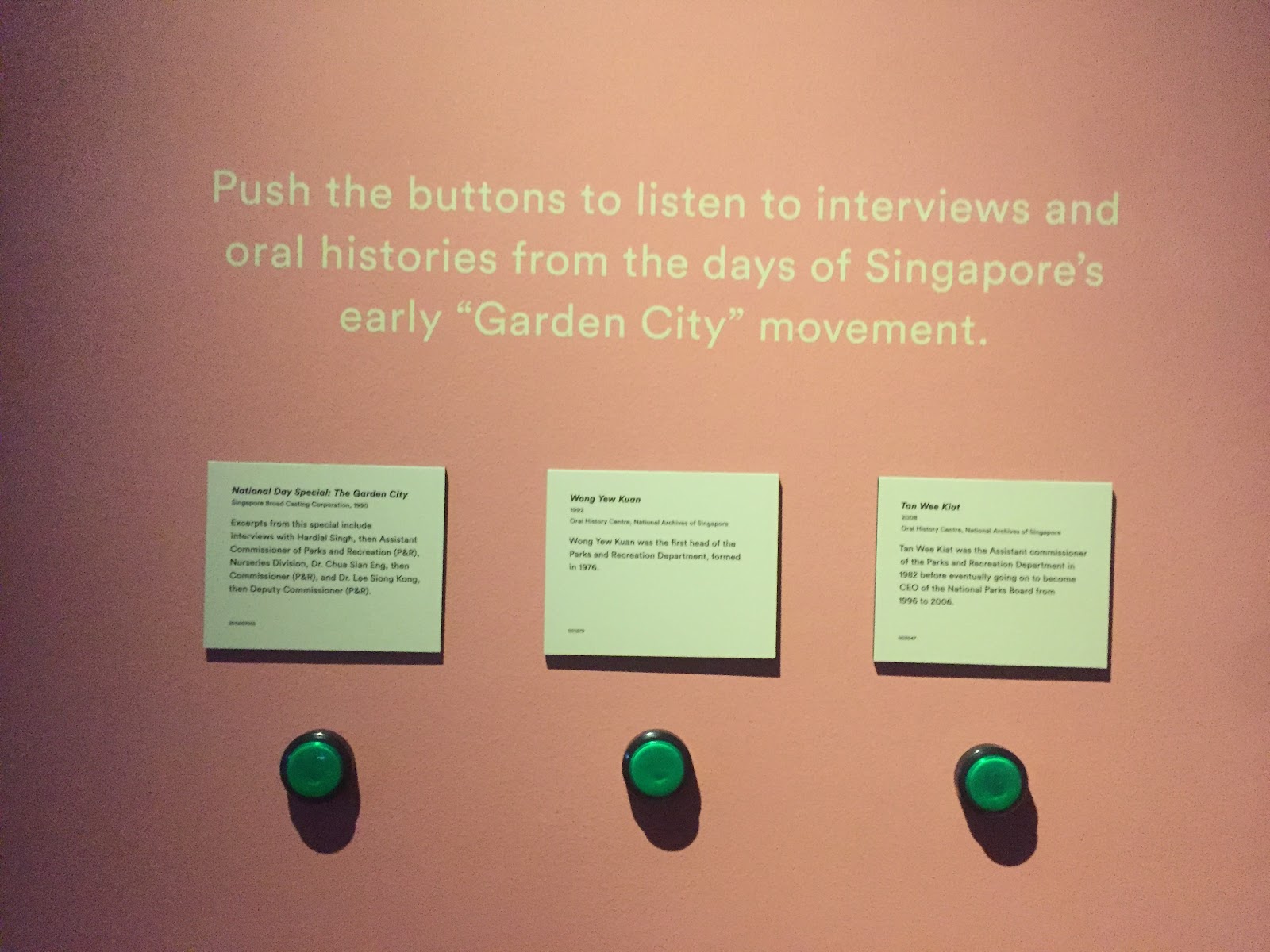 Listen to oral histories of Singapore’s Garden City efforts 