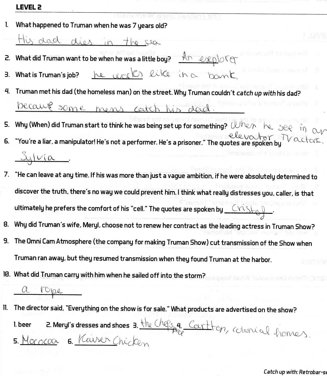the-truman-show-worksheet-answers-escolagersonalvesgui