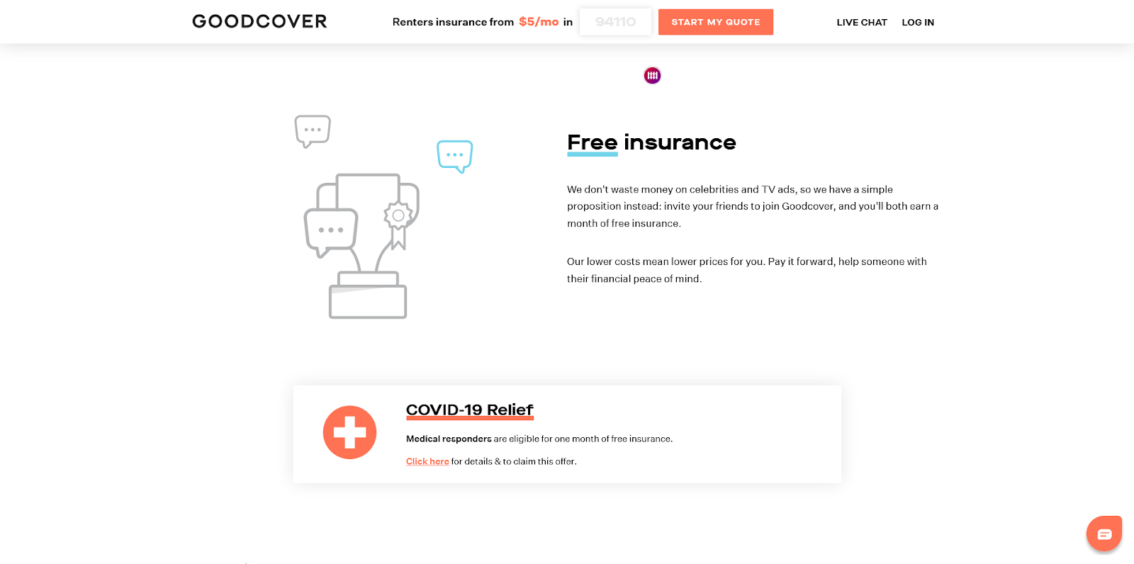 Goodcover’s Free Insurance and COVID-19 Relief Discounts