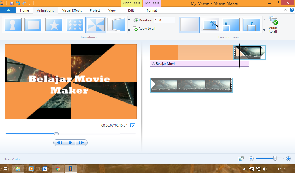 Cara Membuat Film Menggunakan Movie Maker