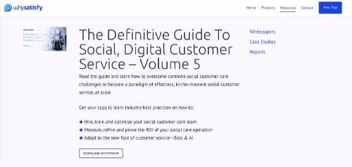 The Definitive Guide To Social, Digital Customer Service – Volume 5