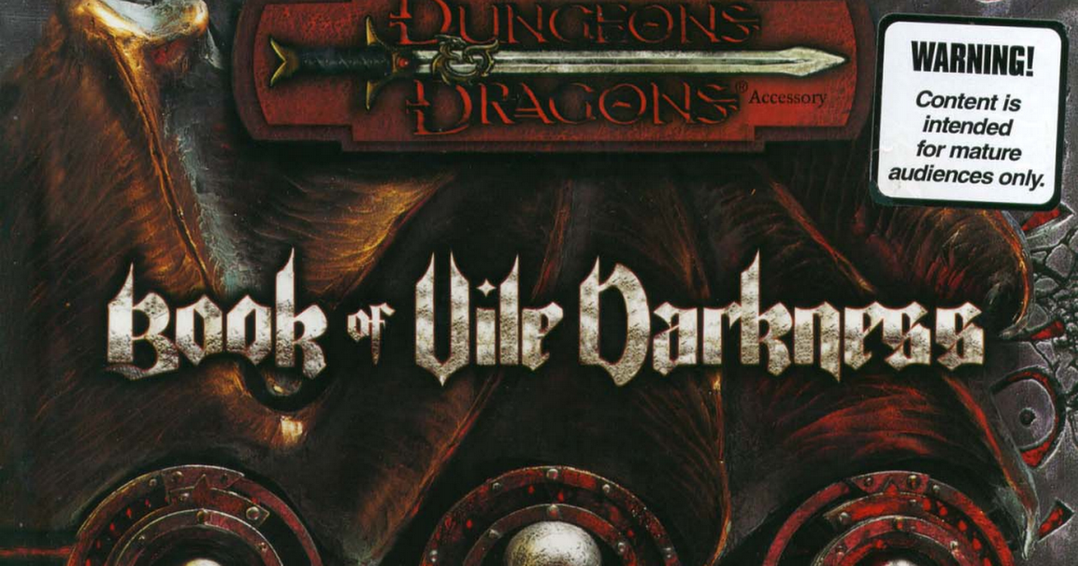 Book of vile darkness pdf google drive
