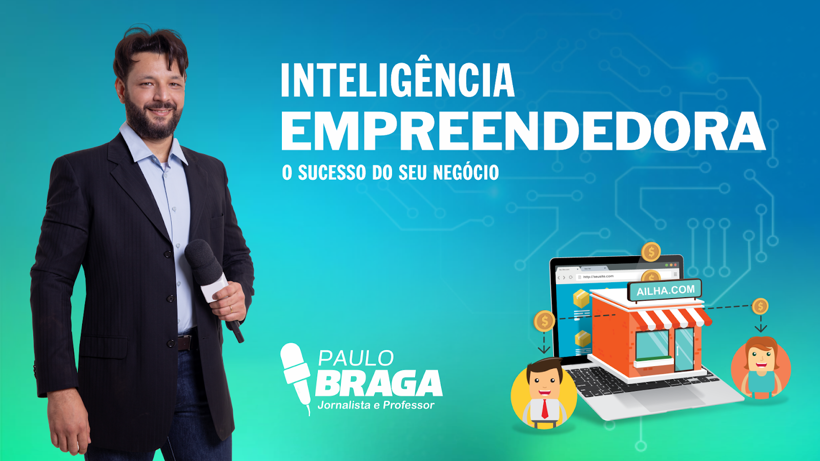Paulo Braga, professor de marketing, administração e jornalista