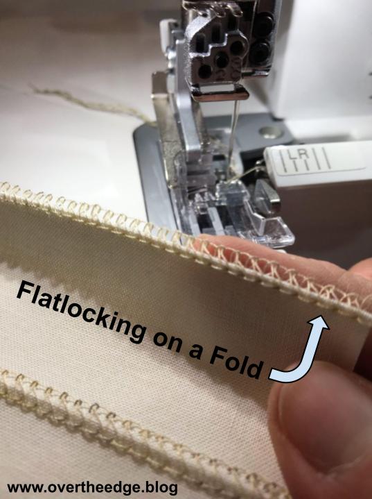 Master the Three Thread Flatlock Stitch for Quilt Piecing - over
