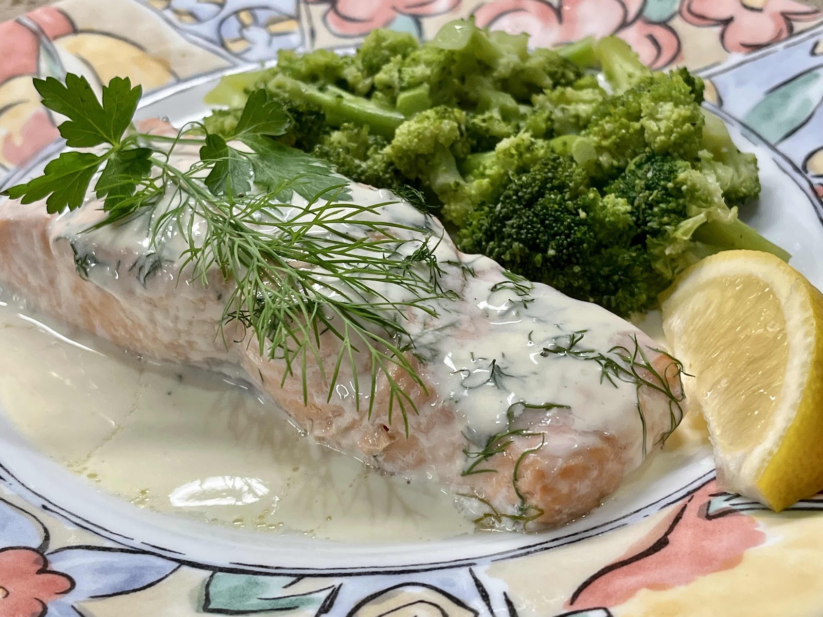 Keto Scottish Salmon in Cream