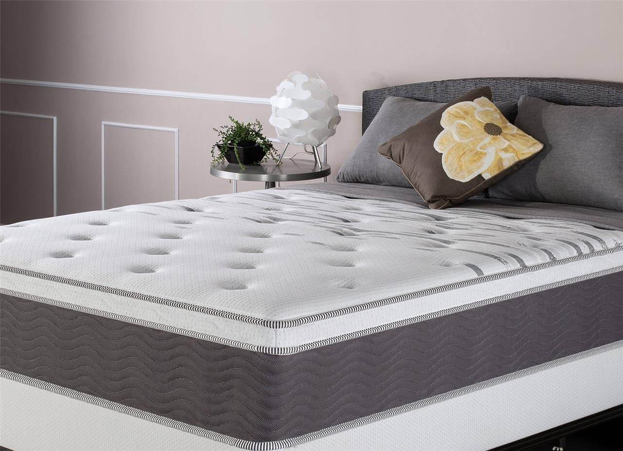 Dòng nệm lò xo tích hợp các lớp lót bên trên giúp tối ưu khả năng chịu lực