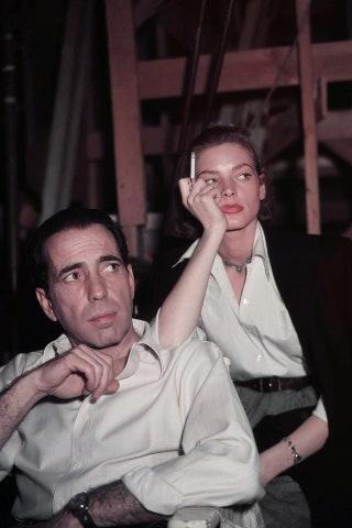 Humphrey Bogart and Lauren Bacall August 9 1950