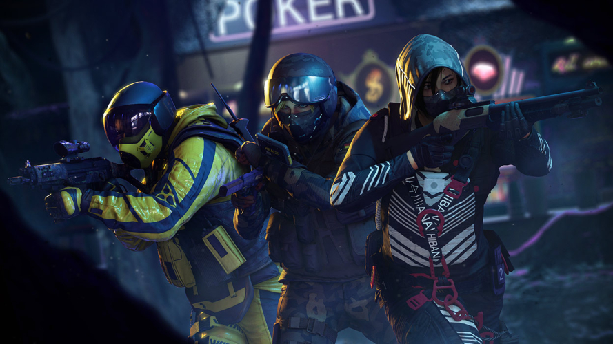 Jager, IQ, and Hibana in Rainbow Six Extraction