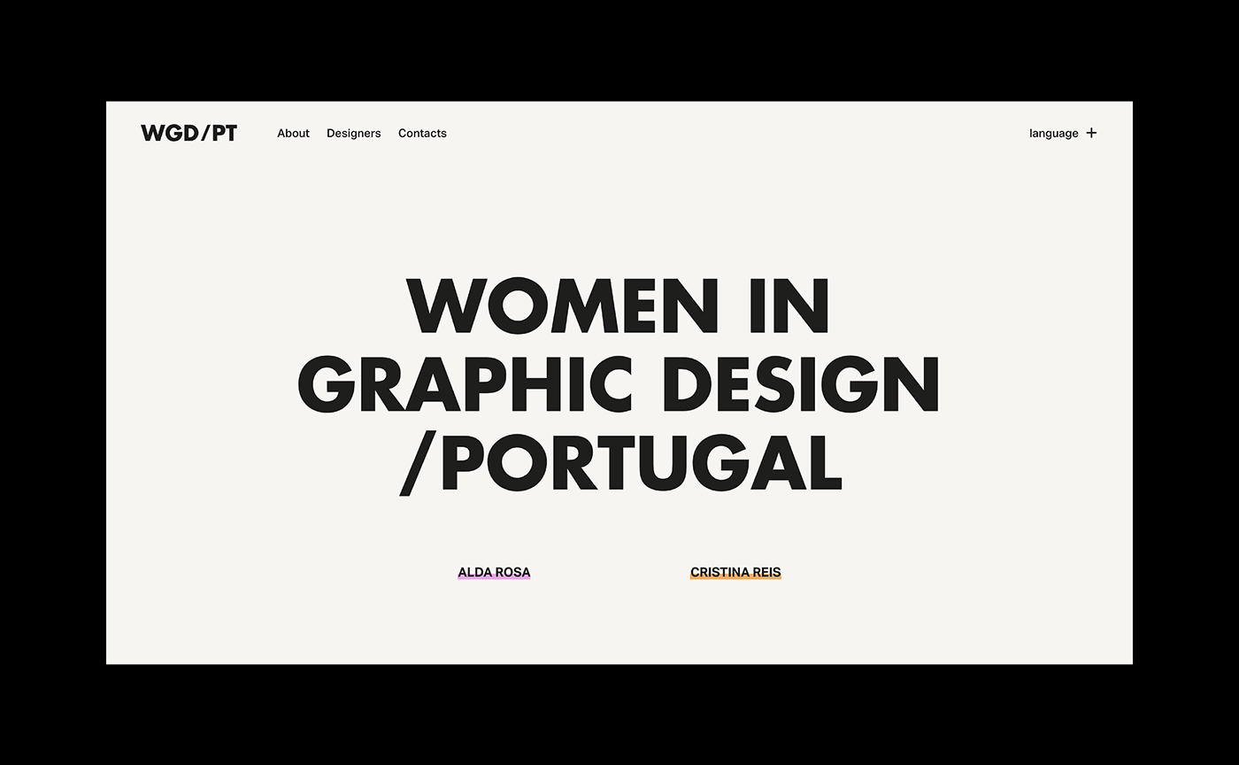 Archive design history designers graphic design  invisibility Portugal Website women works