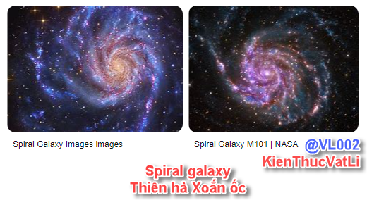 Spiral galaxy -  thiên hà xoắn ốc