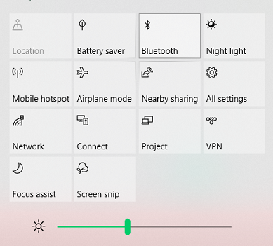 How To Turn on Bluetooth Windows 10 - 1