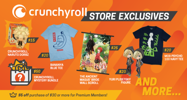 Crunchyroll store