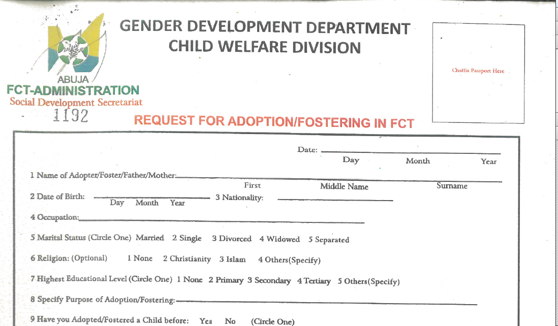 How true is claim a woman in Nigeria cannot adopt a child without the guarantee of a man?