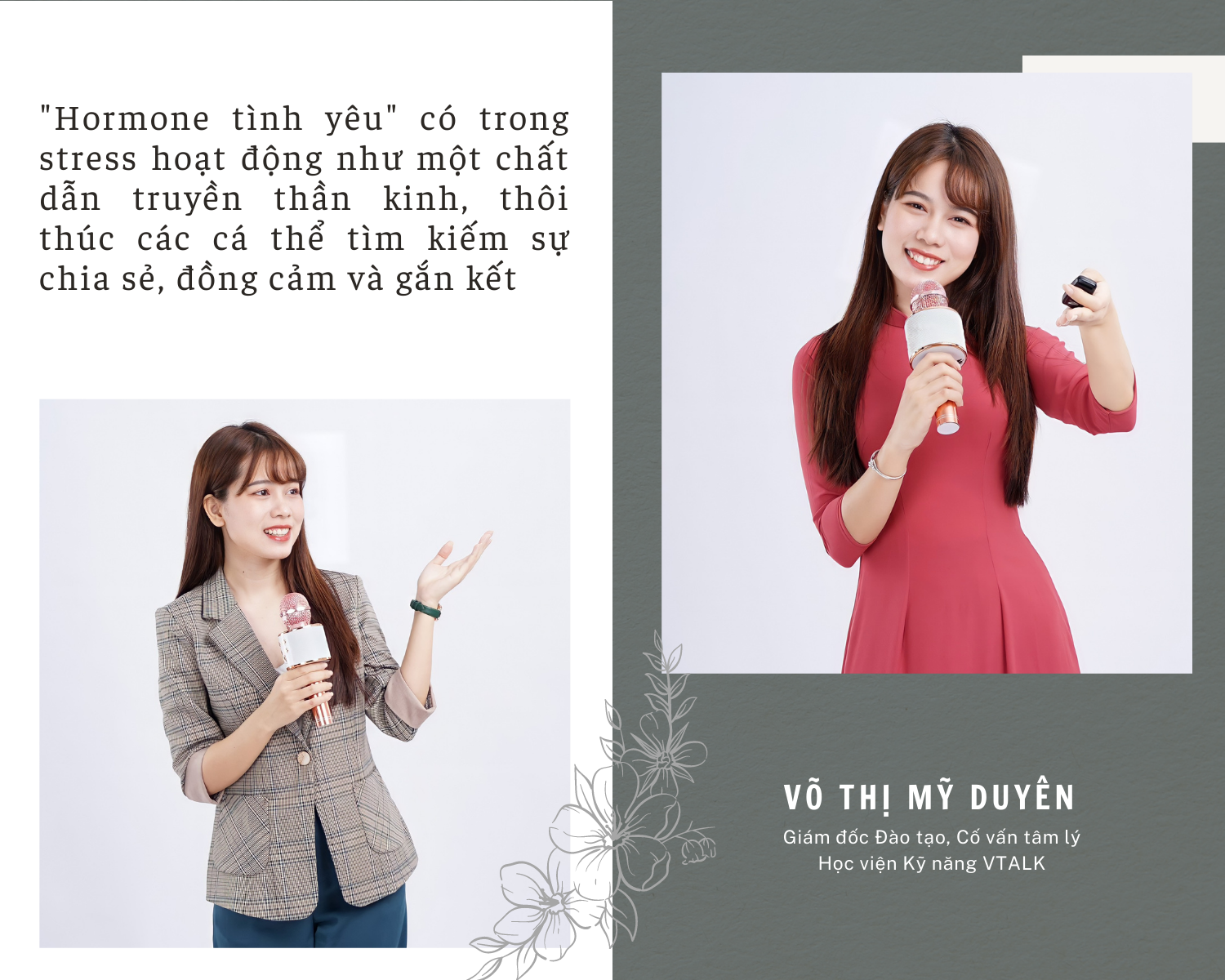 Cố vấn tâm lý VTALK - Võ Thị Mỹ Duyên: Chúng tôi không xem Stress là điều xấu