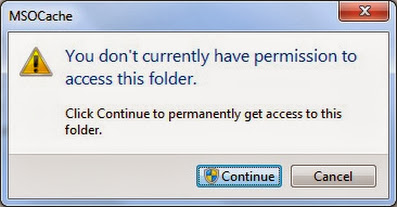 Folder access denied in Windows