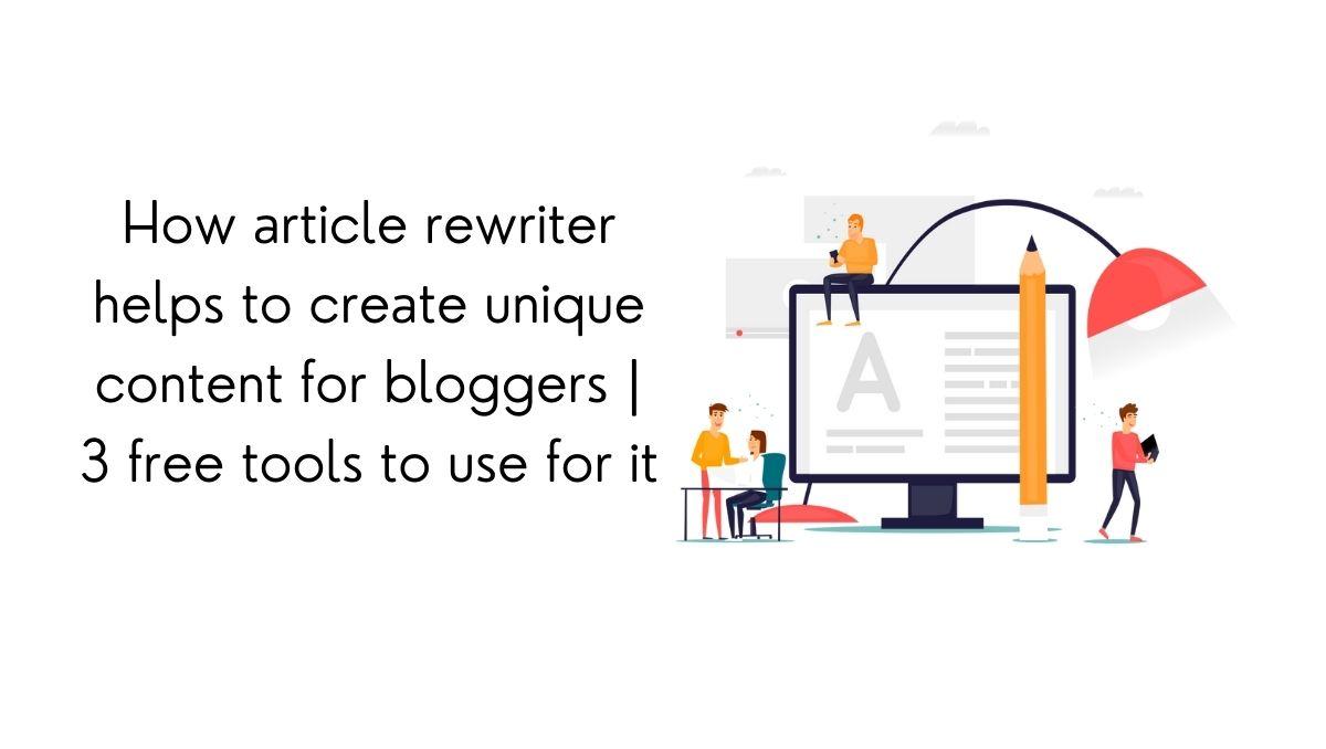 article rewriter