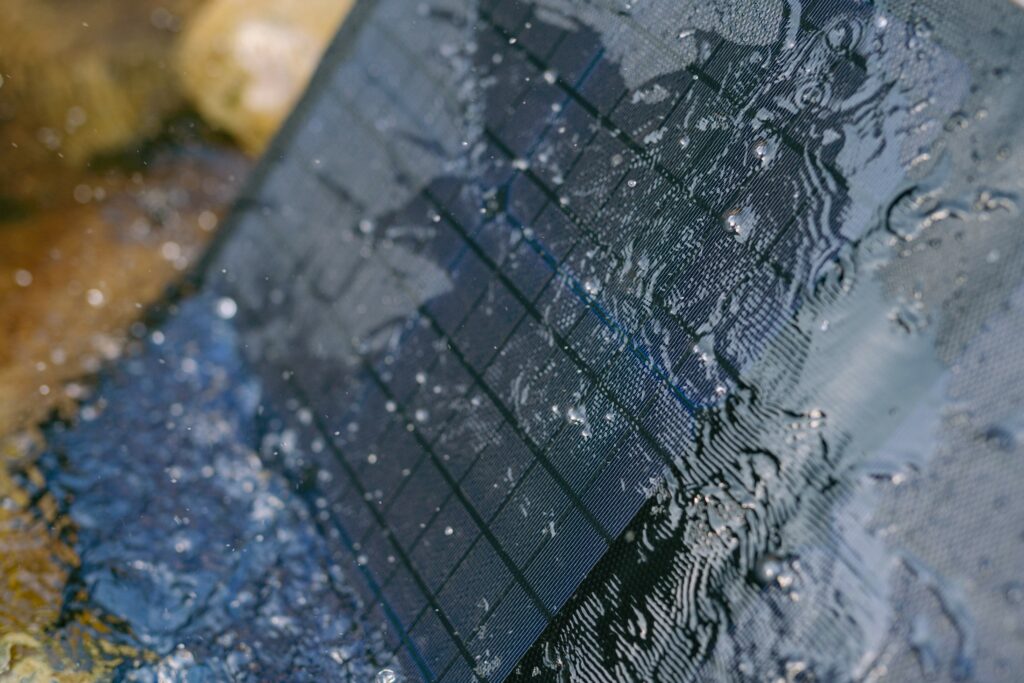 waterproof portable solar panels