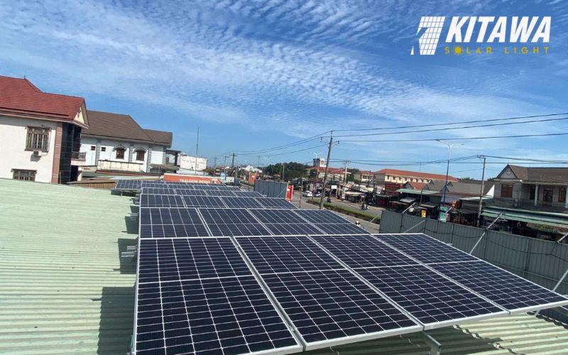 lắp đặt hệ thống điện mặt trời 25kW