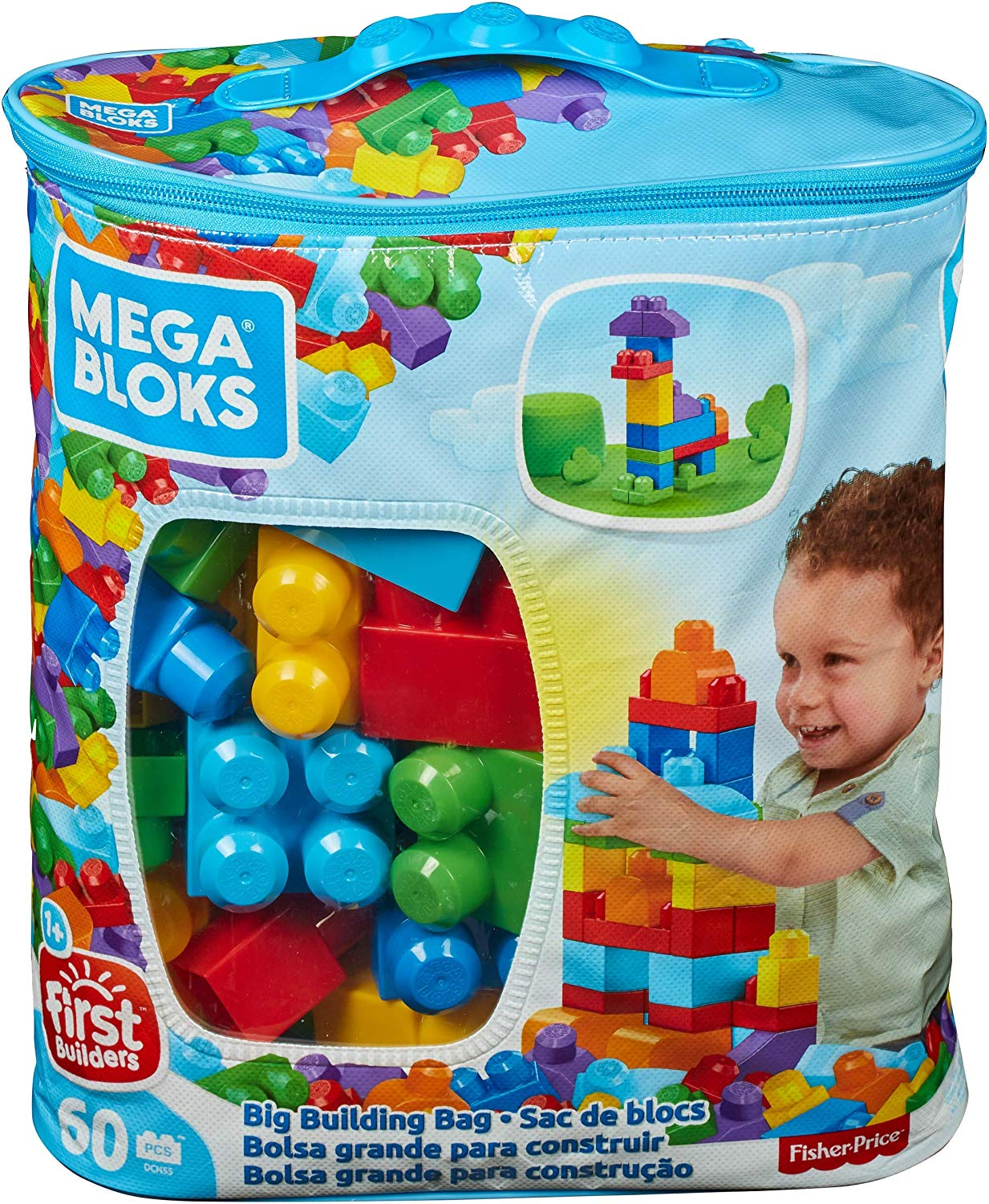 Lego Mega Bloks Jeux Bebe Enfant Construction Bloc Plastique Jouet Educatif Sac Ebay