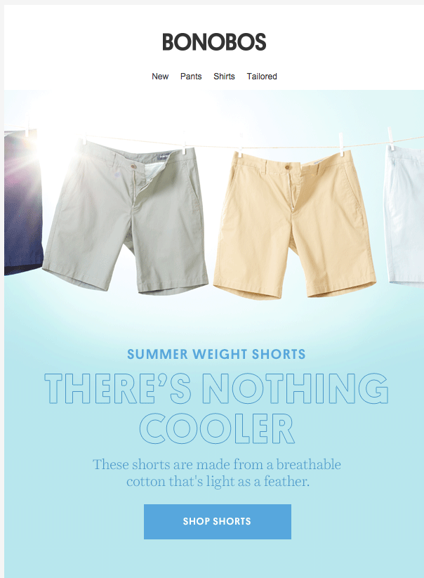 bonobos shorts email