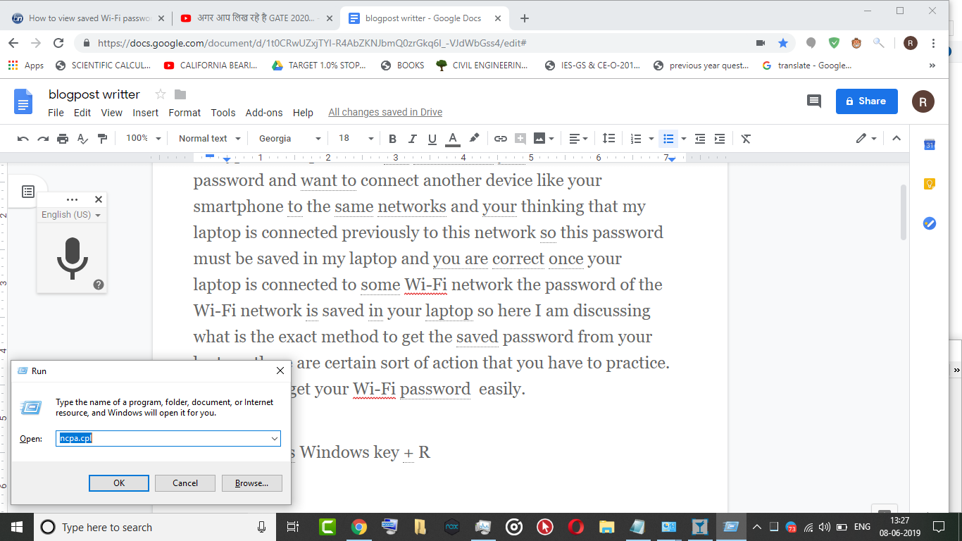 How to view saved Wi-Fi password in Windows 10 on Laptop