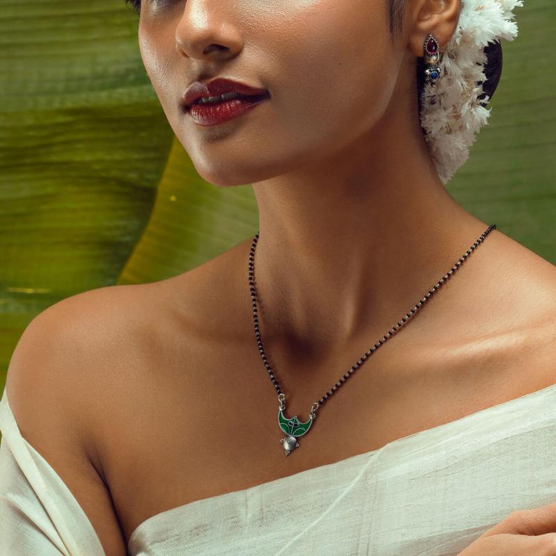 Buy Silver Mangalsutra Online