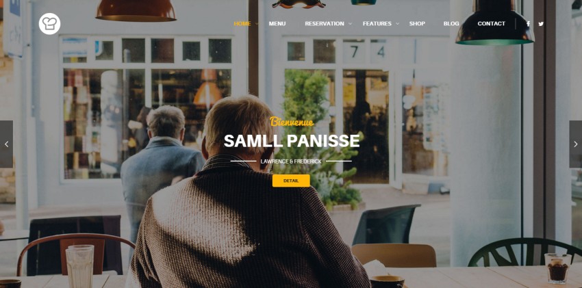 Tema de restaurante WordPress Resca