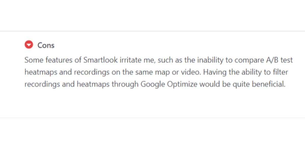 Smartlook Client's comment 