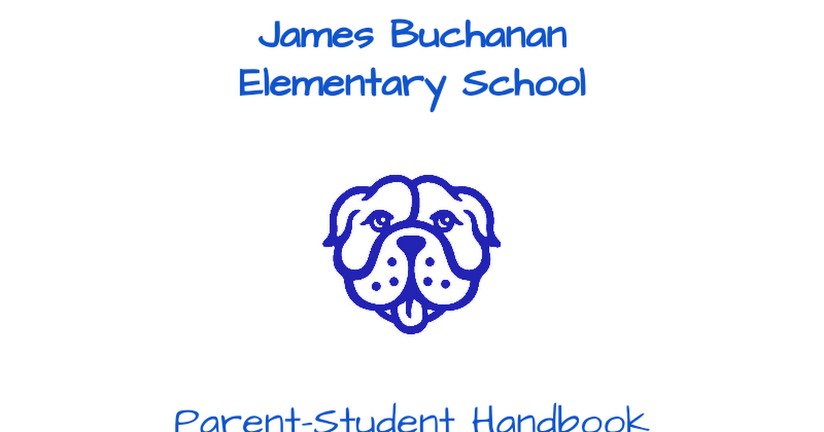 James Buchanan Handbook 2022-2023