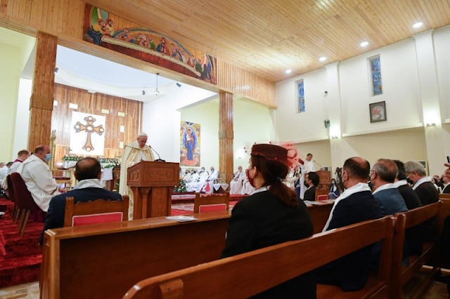 Bài giảng của Đức Thánh Cha tại Nhà thờ Chính tòa Canđê “Thánh Giuse” ở Baghdad