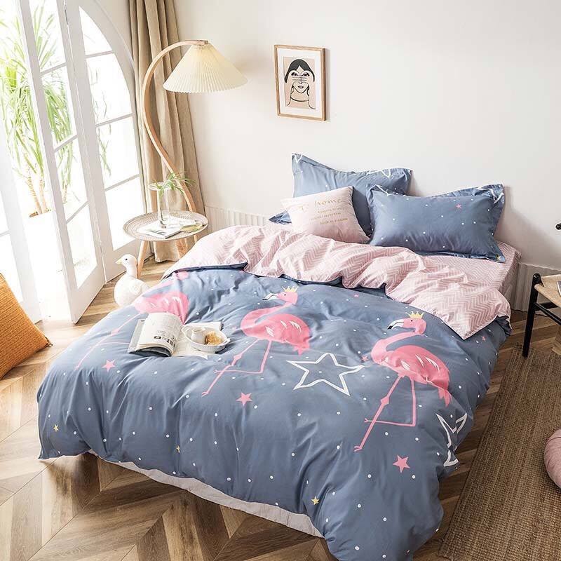 Drap giường Hàn Quốc được làm từ những chất liệu an toàn