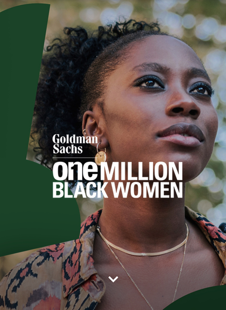 Goldman sachs, One Million Black Women
