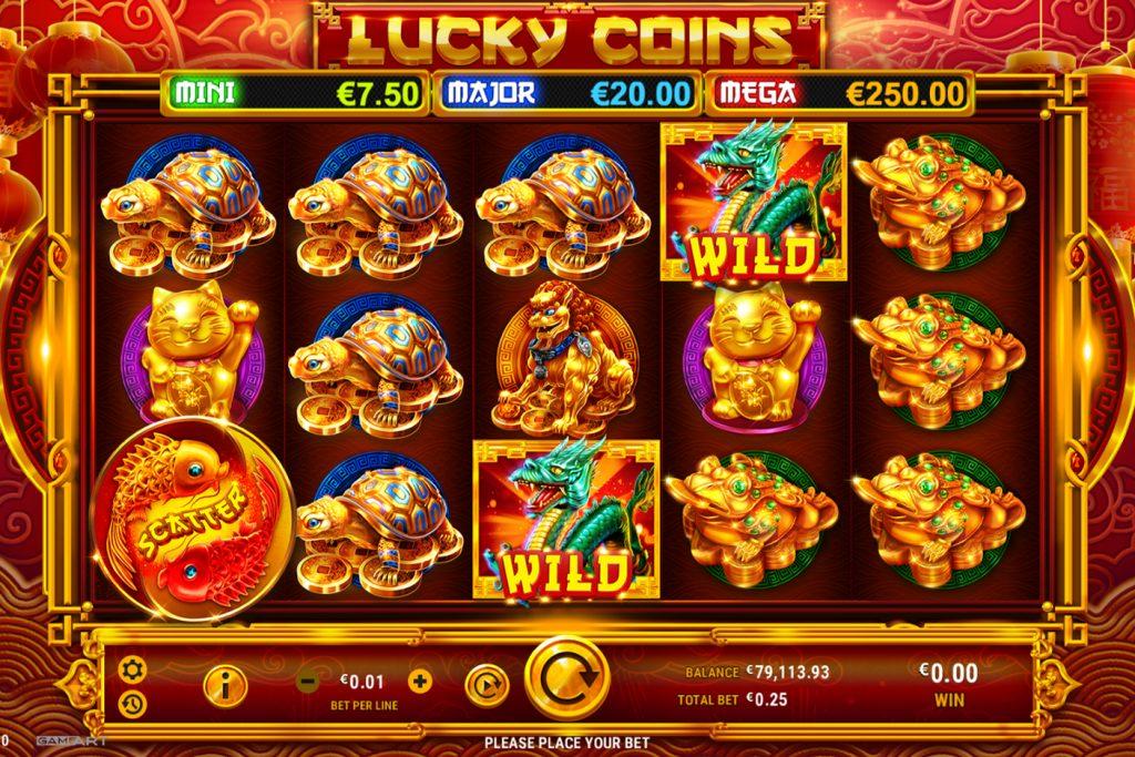 Lucky Coins – GameArt | Your World Of Games