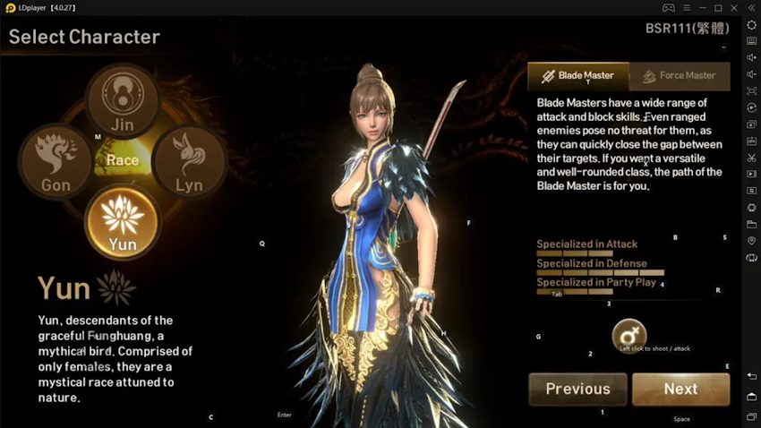 『HƯỚNG DẪN』Tổng quan về các chủng tộc và các lớp nhân vật trong Blade & Soul Revolution