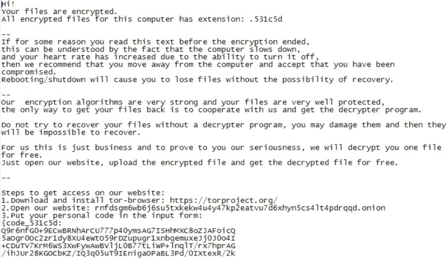 Netwalker Ransomware