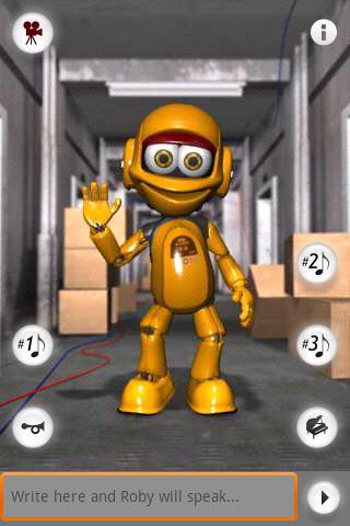 Talking Roby Celik the Robot apk