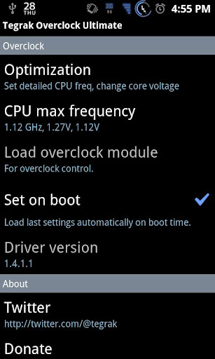 Tegrak Overclock Ultimate apk