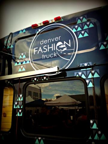 A fashion truck at the Denver Flea in the RiNo neighborhood. 