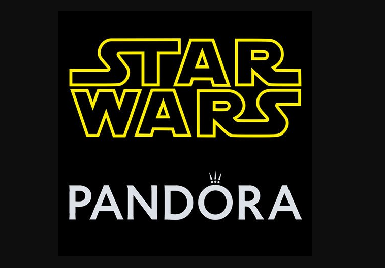 Pandora Star wars jewellery