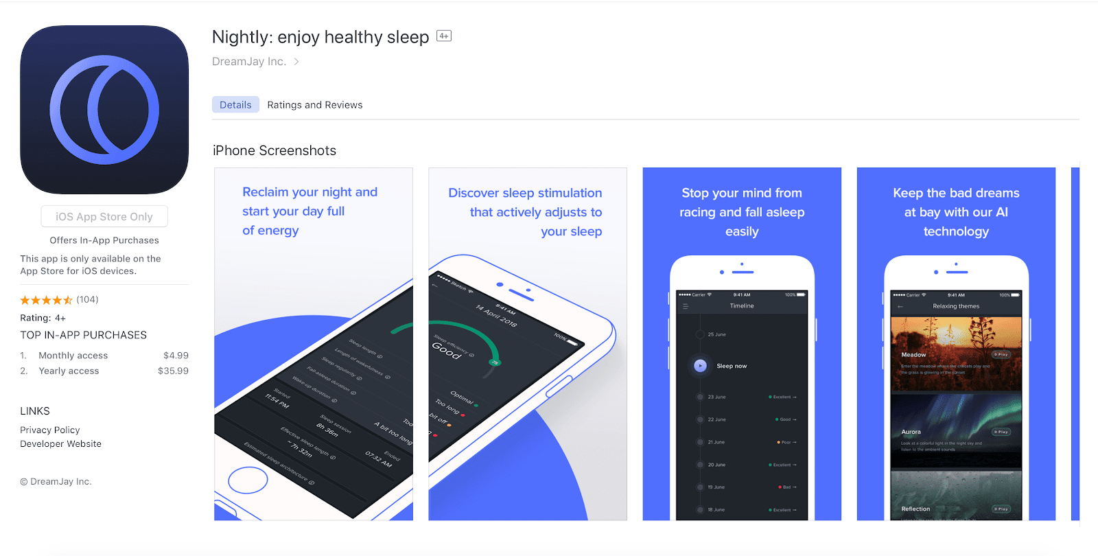 4 Best Sleep Apps for iPhone, iPad & Apple Watch in 2019 ...