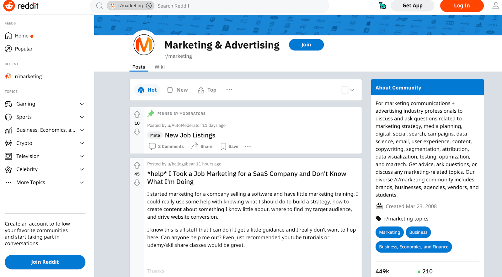 r/marketing