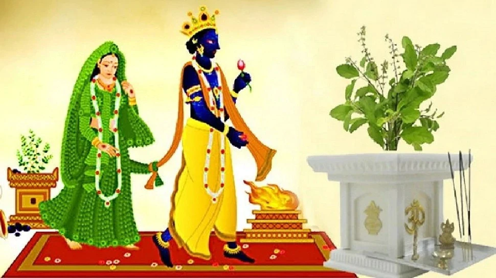 Tulsi and Vishnu
