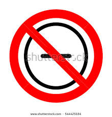 Image result for ban negative minus  sign