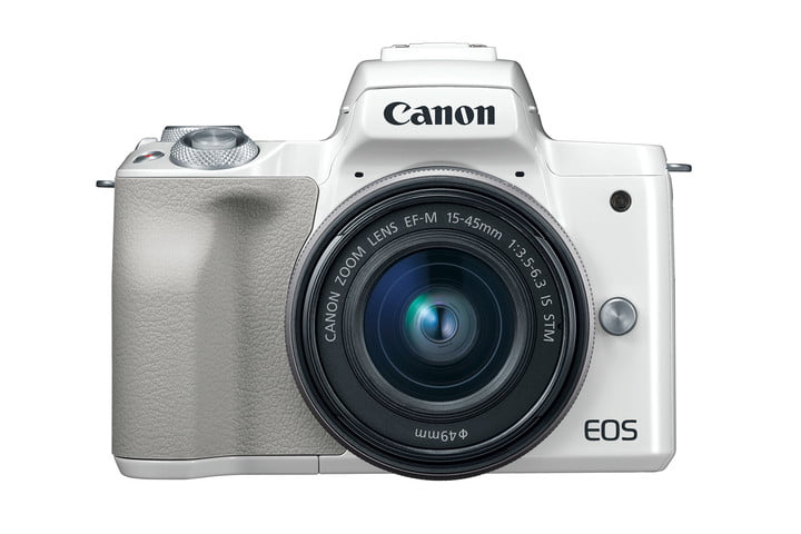 Canon EOS M50 - visao frontal