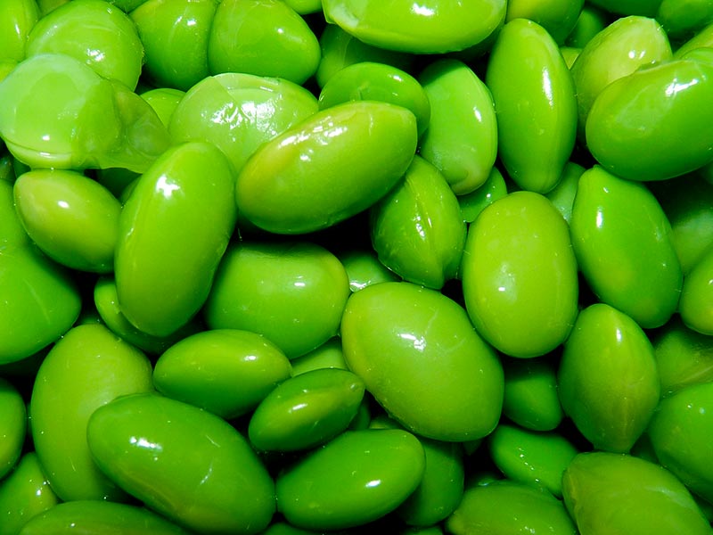 Edamame beans are a nutrient dense snack that eliminates hunger.