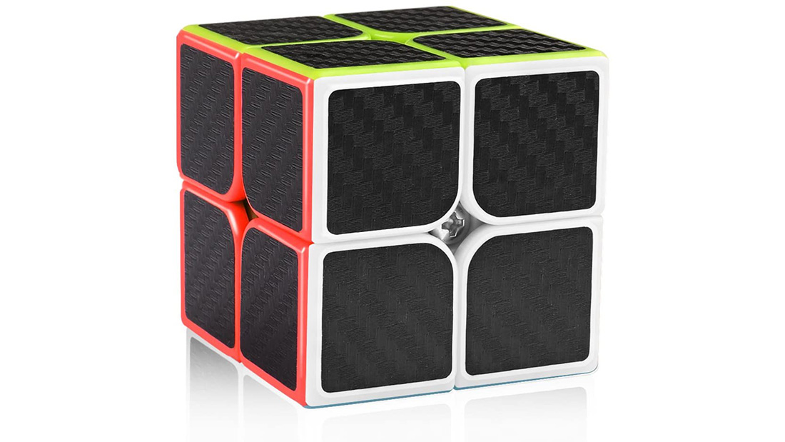 Cheap Price 2 by 2 Carbon Fiber Rubik's Cube set promotional products suppliers