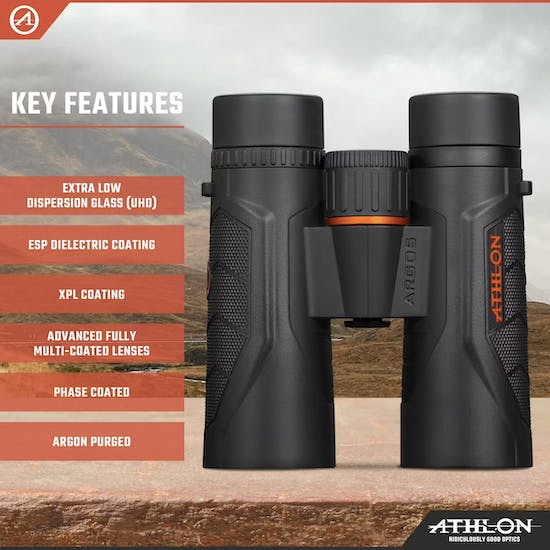 Athlon Optics Argos G2 UHD 10x42 Binoculars