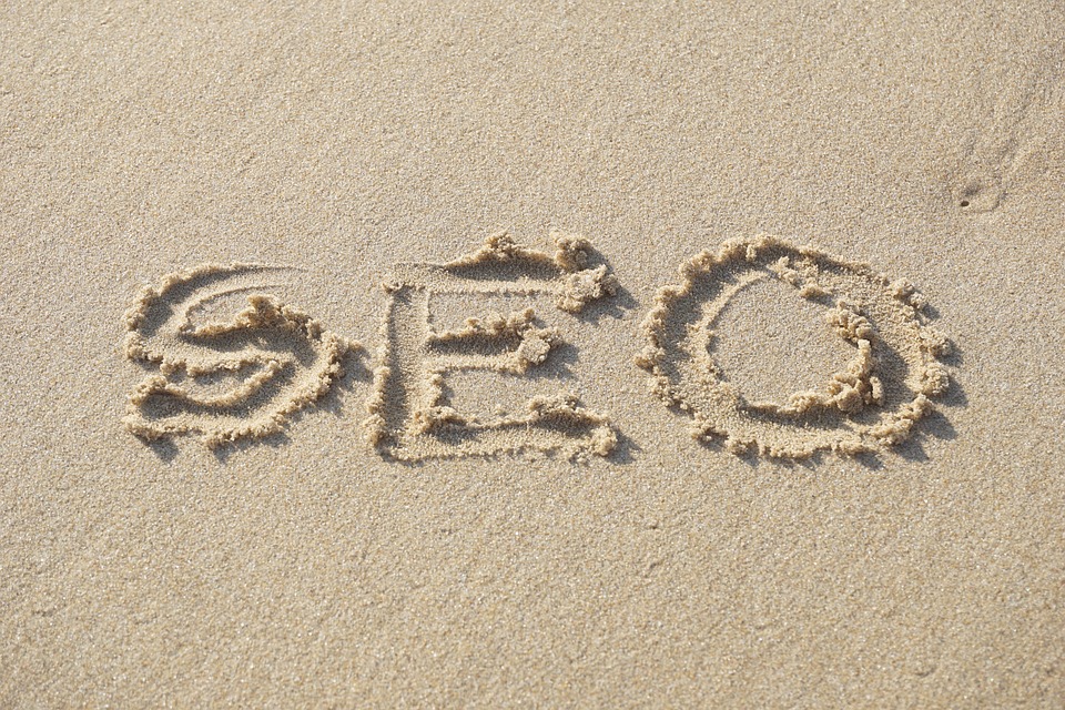 SEO written in the sand the word out about your business