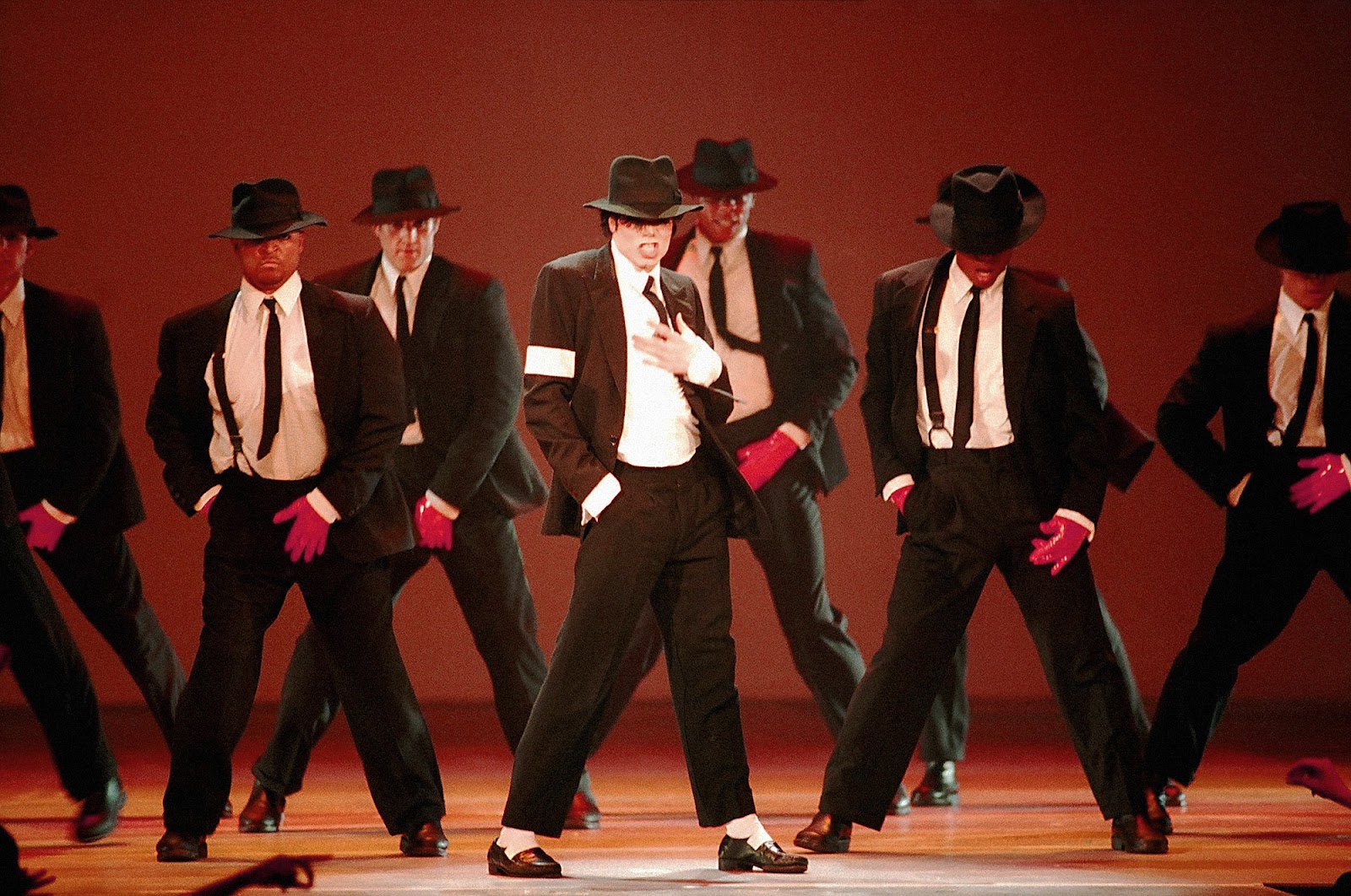 Michael Jackson interpretando Thriller